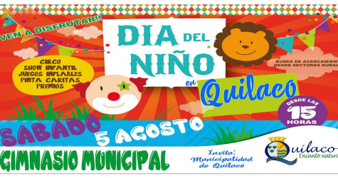 El Alcalde de la Comuna de Quilaco, Fredy Barrueto Viveros saluda con especial atención a los Niños de la Comuna,...