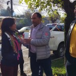 SEREMI DE VIVIENDA Y ALCALDE DE QUILACO, VISITAN CONSTRUCCIÓN DE VIVIENDAS