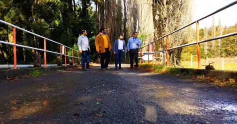 Alcalde de Quilaco, Pablo Urrutia Maldonado, visitó Puente Ancud, con la finalidad de gestionar la búsqueda de una solución alternativa...