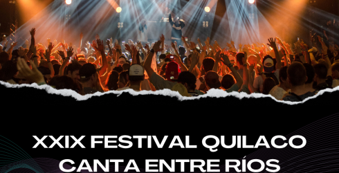 La I. Municipalidad de Quilaco invita a participar al festival “Quilaco Canta Entre Ríos 2024″. El festival tiene carácter nacional...